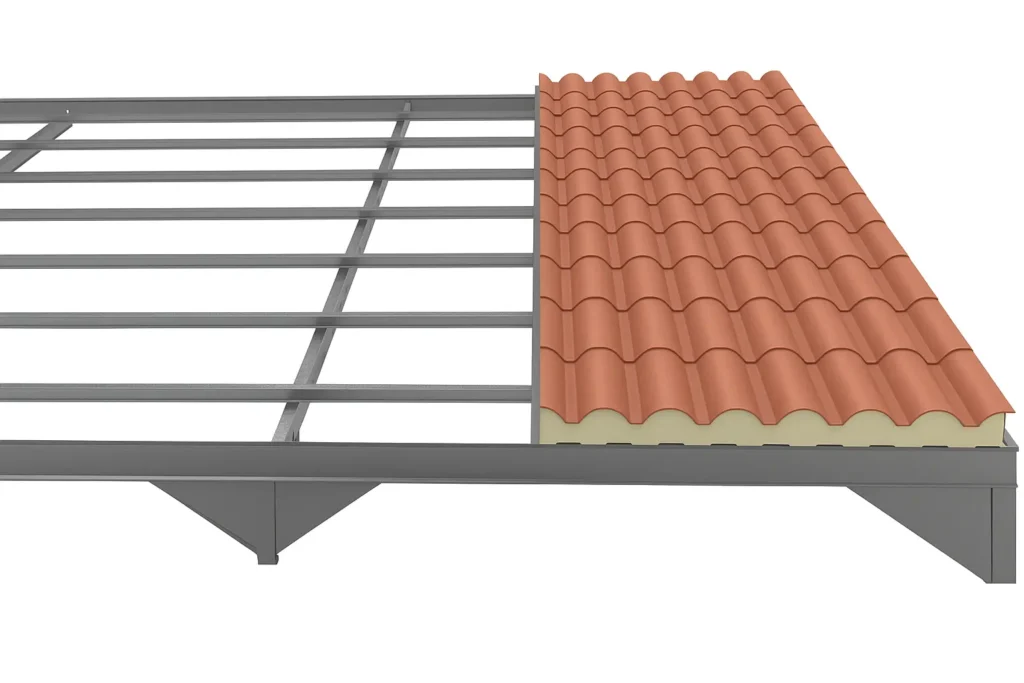 Precio Panel Sándwich Imitación Teja