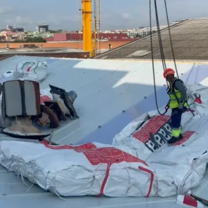 transporte de amianto en Badalona