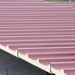 Tejado de panel sandwich