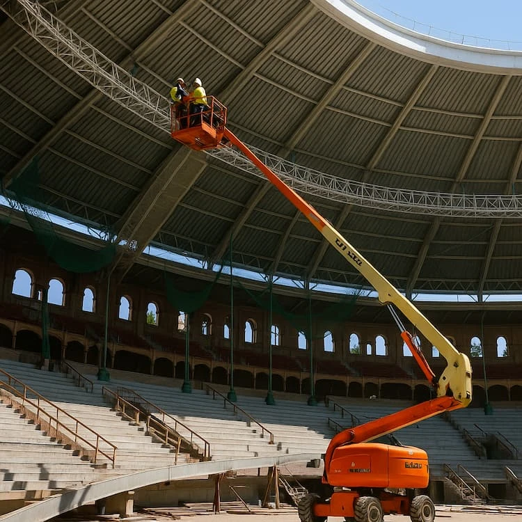 instalacion de cubierta engatillada en barcelona